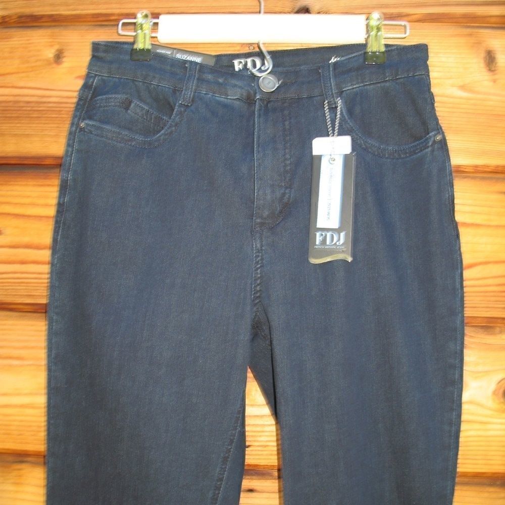 - NWT High Waist Dark Wash Jeans - Picture 5 of 8